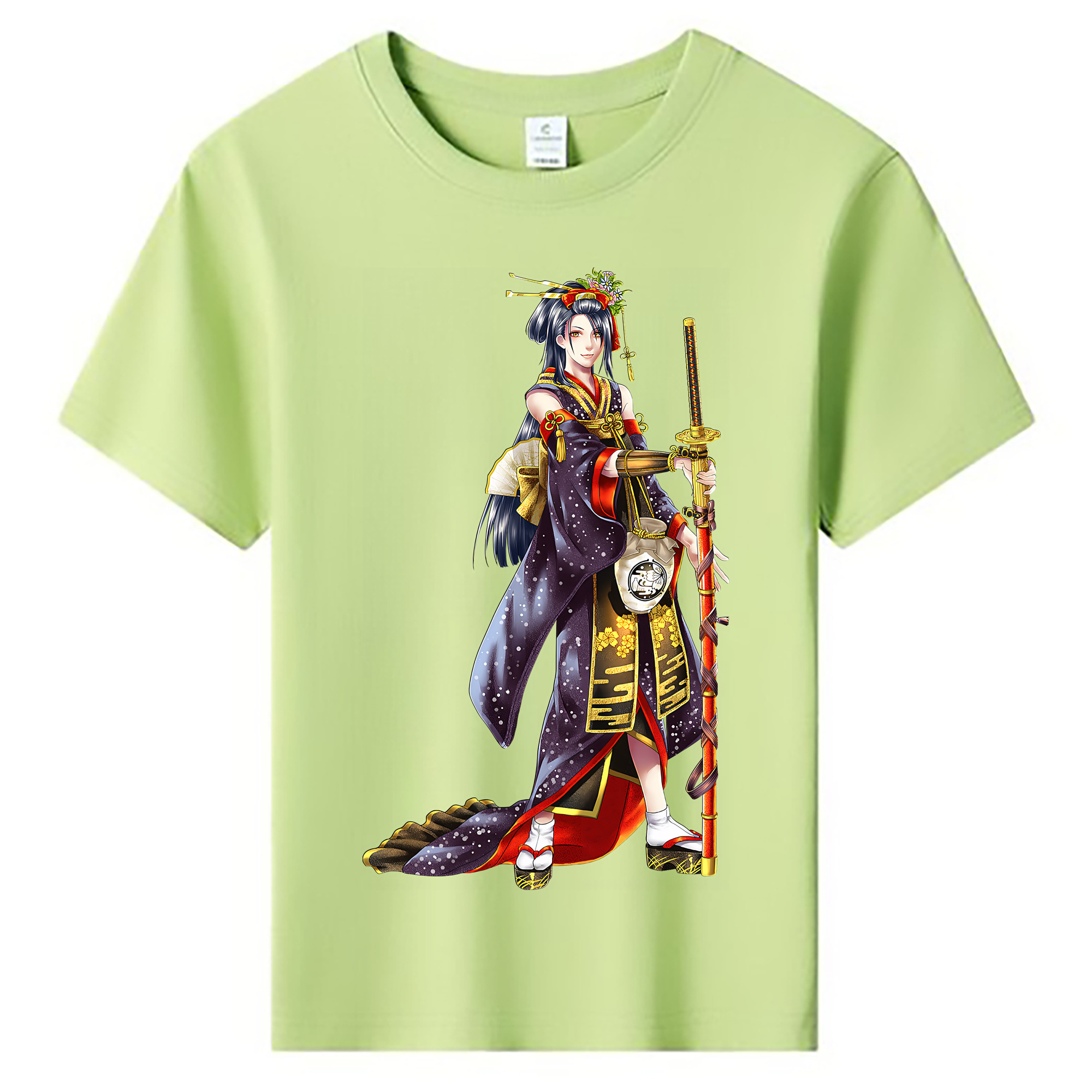 （画像用） 刀剣乱舞 Touken Ranbu 綿100％キッズTシャツ（フロントプリント）